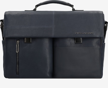 Piquadro Document Bag 'Ronnie' in Blue: front