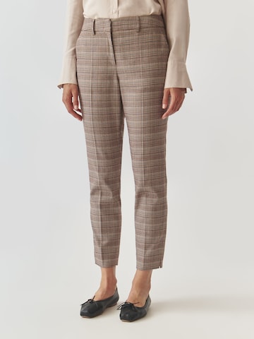 TATUUM Regular Broek in Beige: voorkant