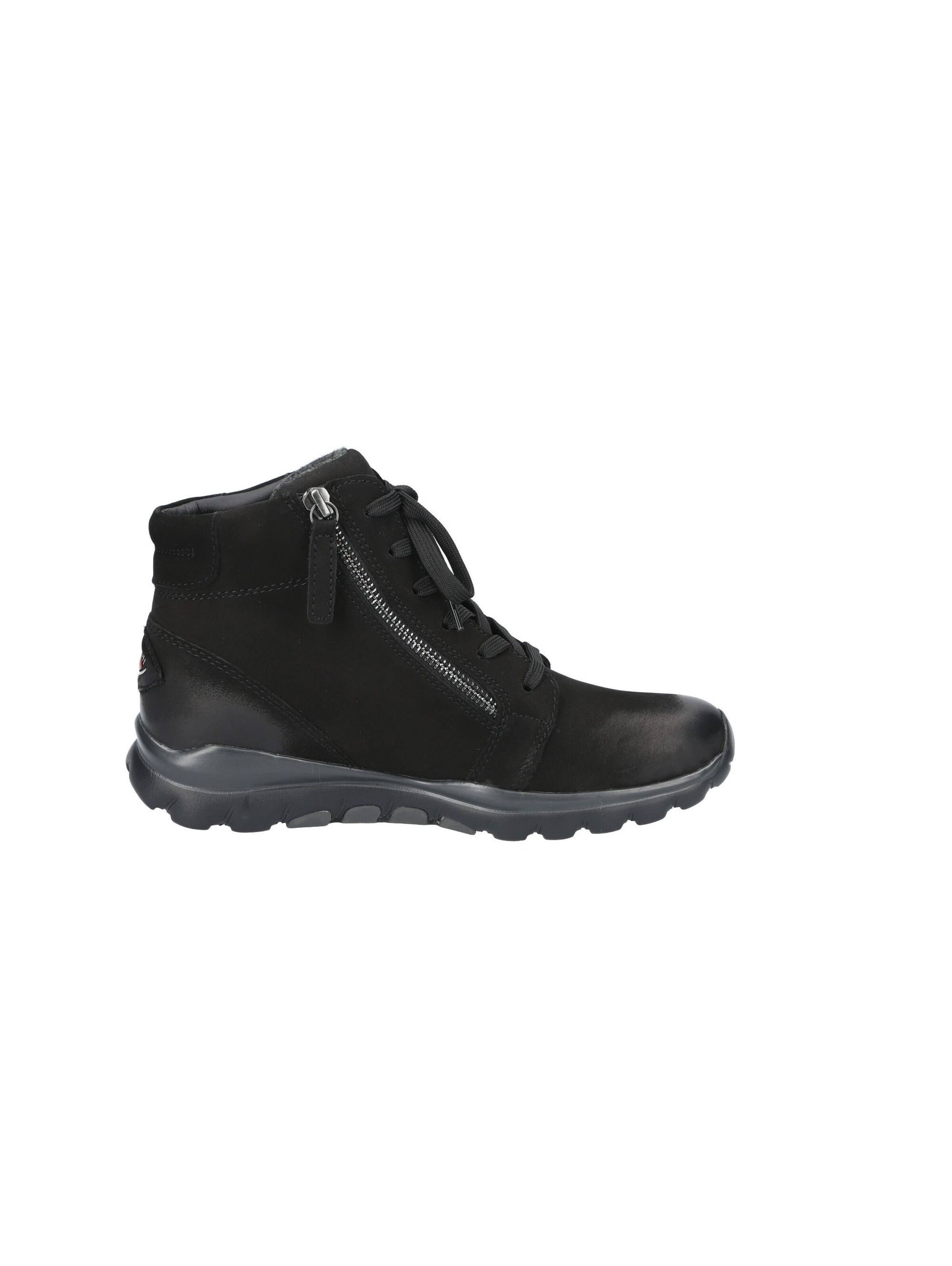 GABOR Schnürstiefelette in Schwarz