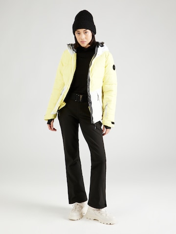 ICEPEAK Sports jacket 'EDEN' in Yellow