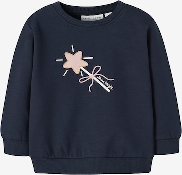 Sweat-shirt 'NBFVRILLIE' NAME IT en bleu : devant