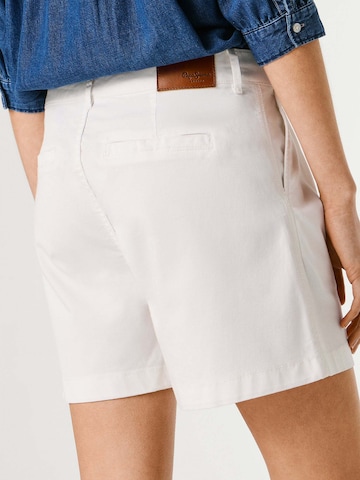 Pepe Jeans Regular Short 'Vania' in Weiß