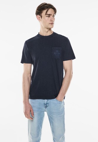 Street One MEN Shirt 'Slub' in Blau: predná strana