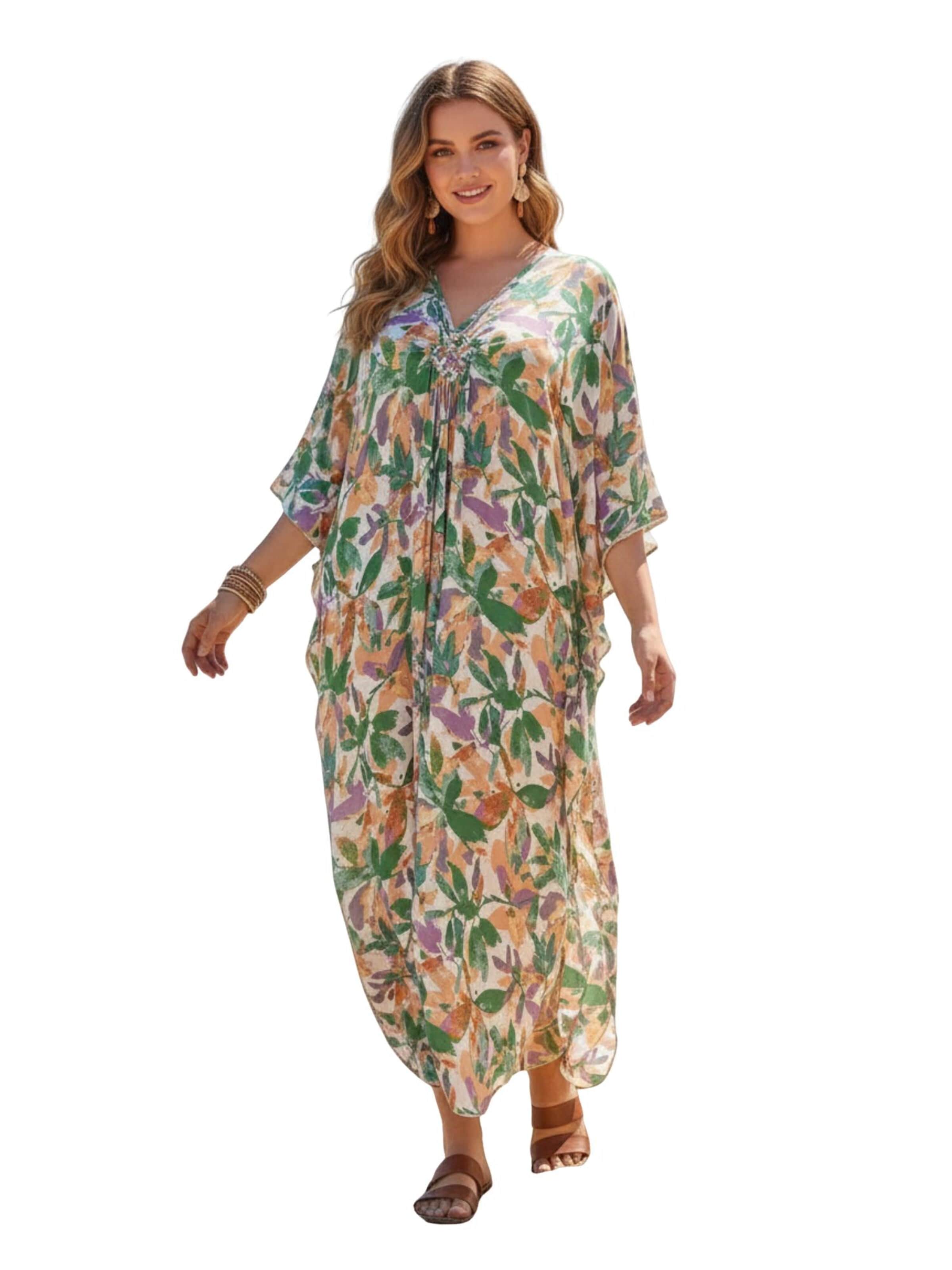 Lovolotti Summer Dress in Green: front
