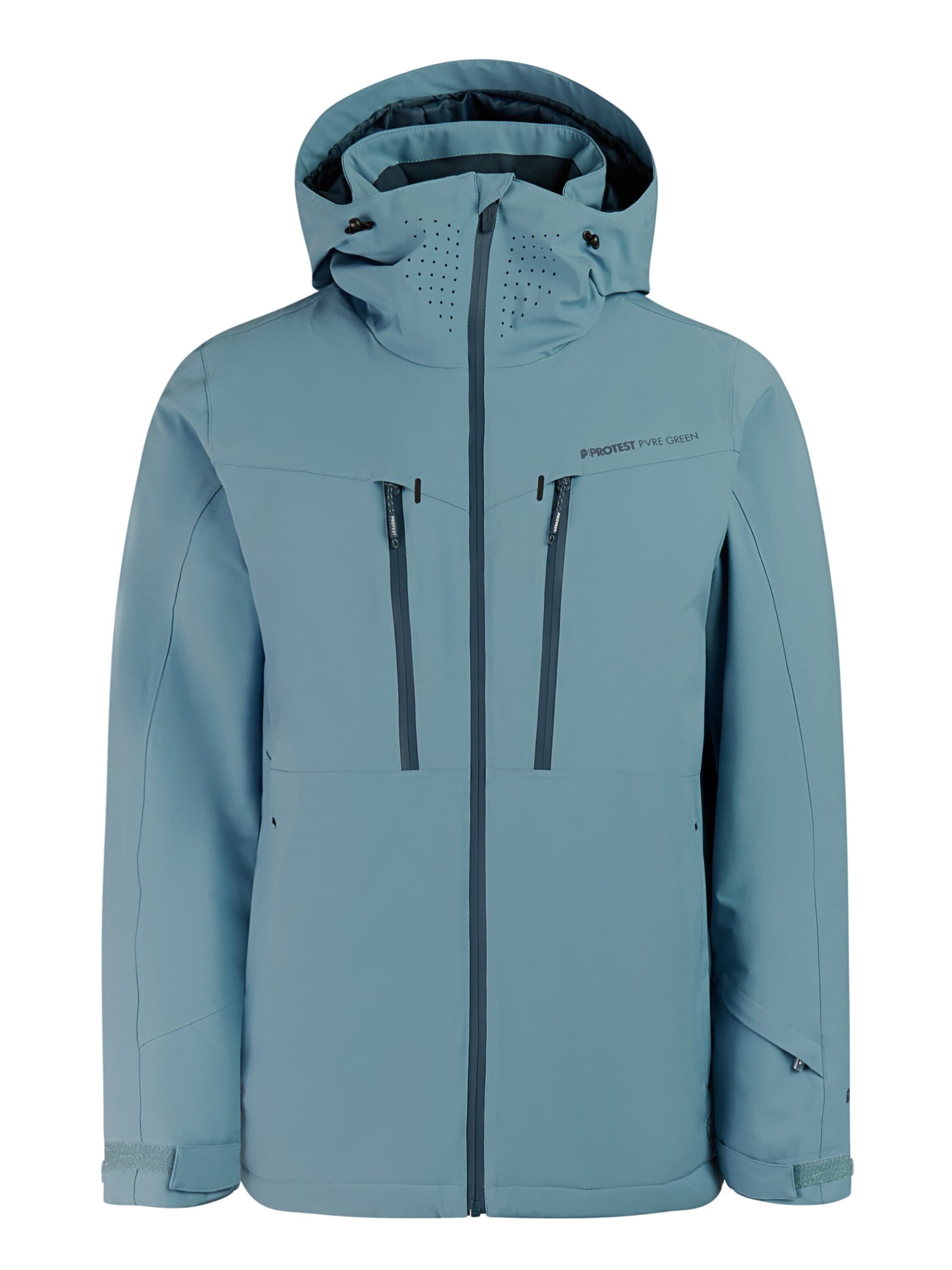 PROTEST Sportjas 'PRTTIMOTHY' in Blauw: voorkant