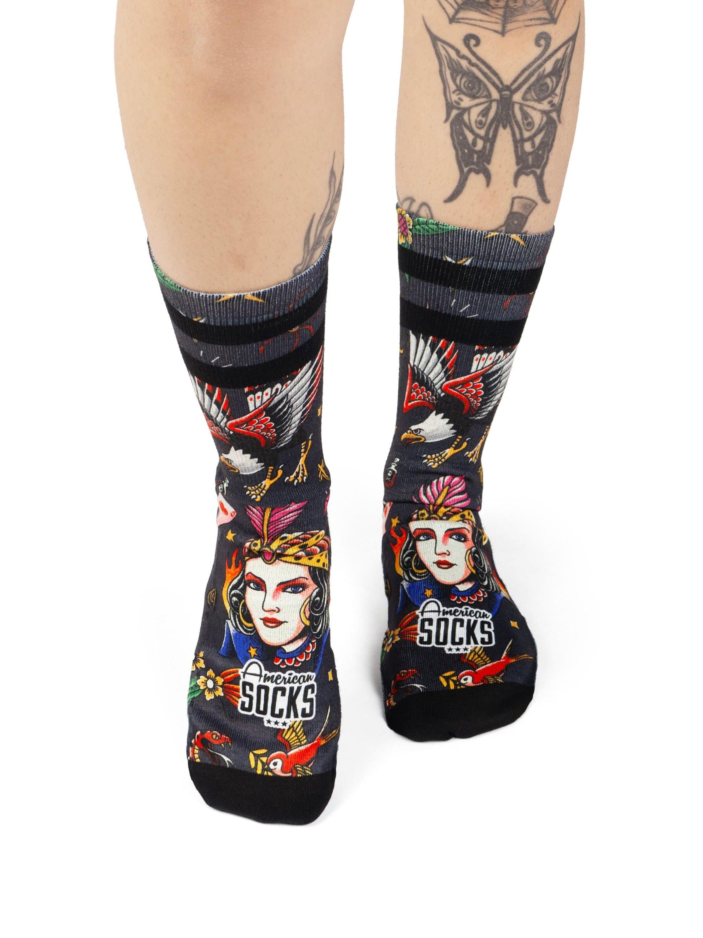 American Socks - Calcetines 'Sorcerer' en negro