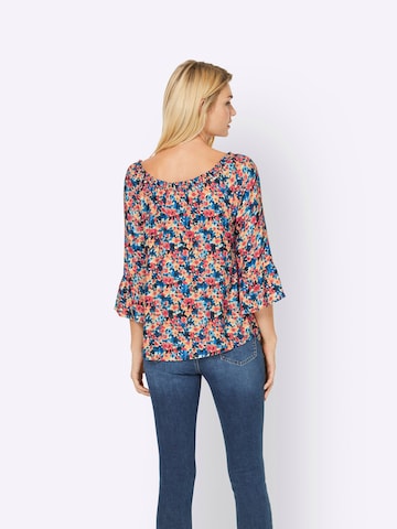 heine Blouse in Blauw