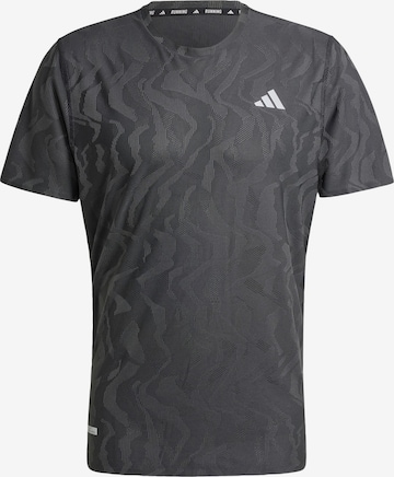 ADIDAS PERFORMANCE Функциональная футболка 'Ultimate' в Черный: спереди
