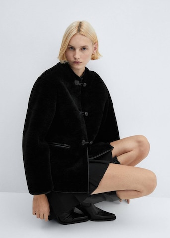 MANGO Winterjacke 'bethoven' in Schwarz