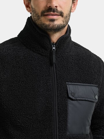 Didriksons Fleece jacket 'Peter' in Black