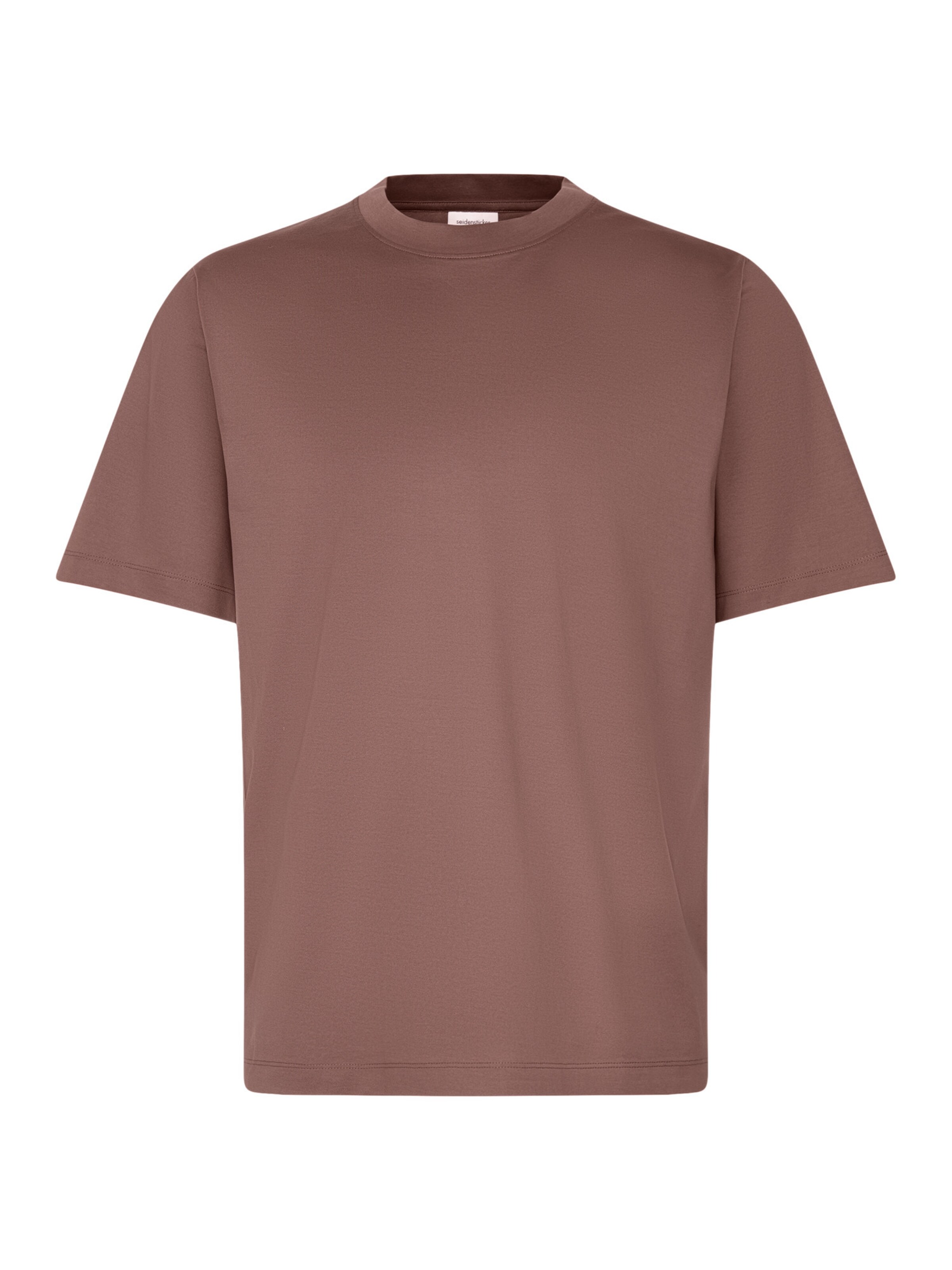 SEIDENSTICKER Shirt in Brown: front