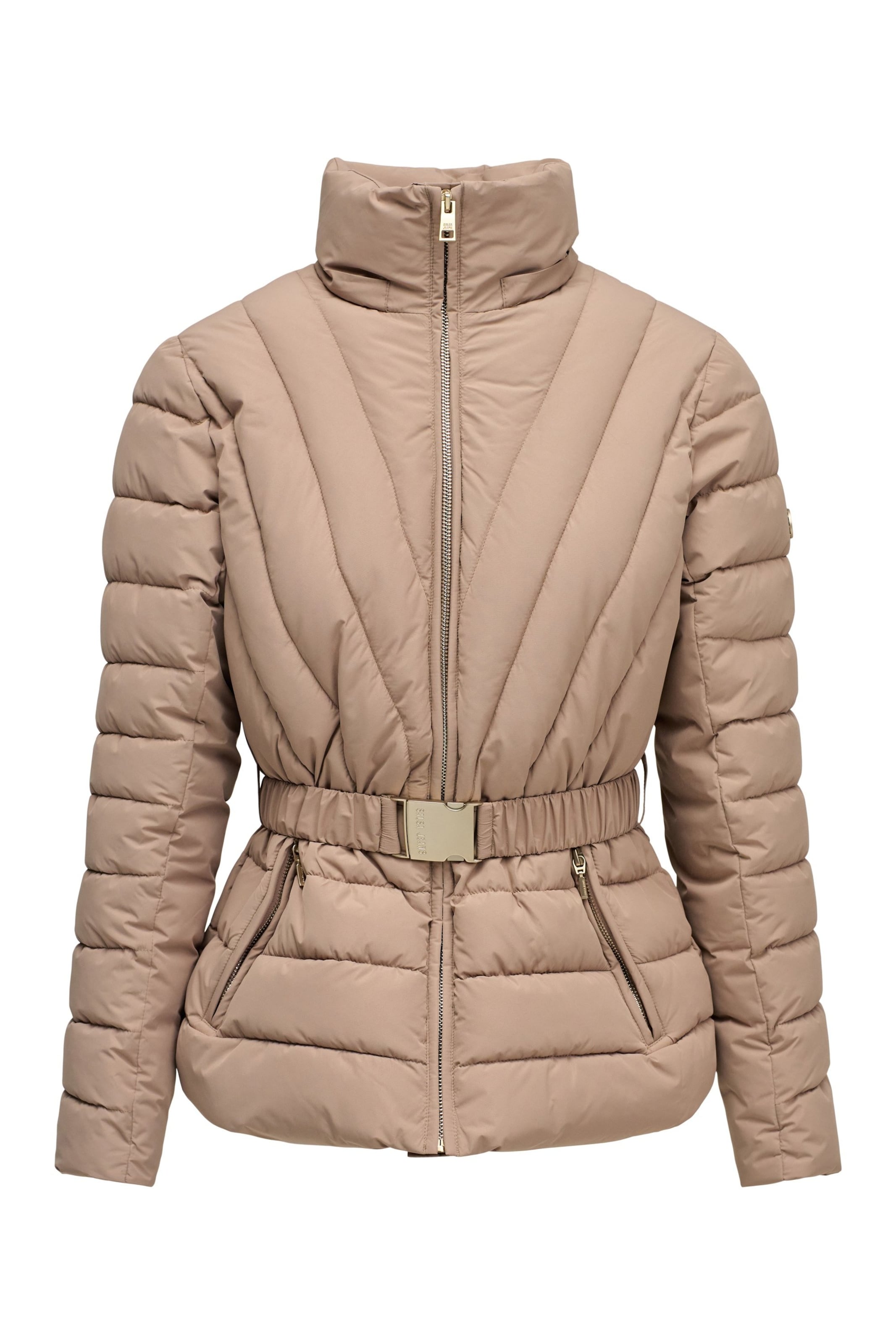 Salsa Jeans Winter jacket in Brown: front