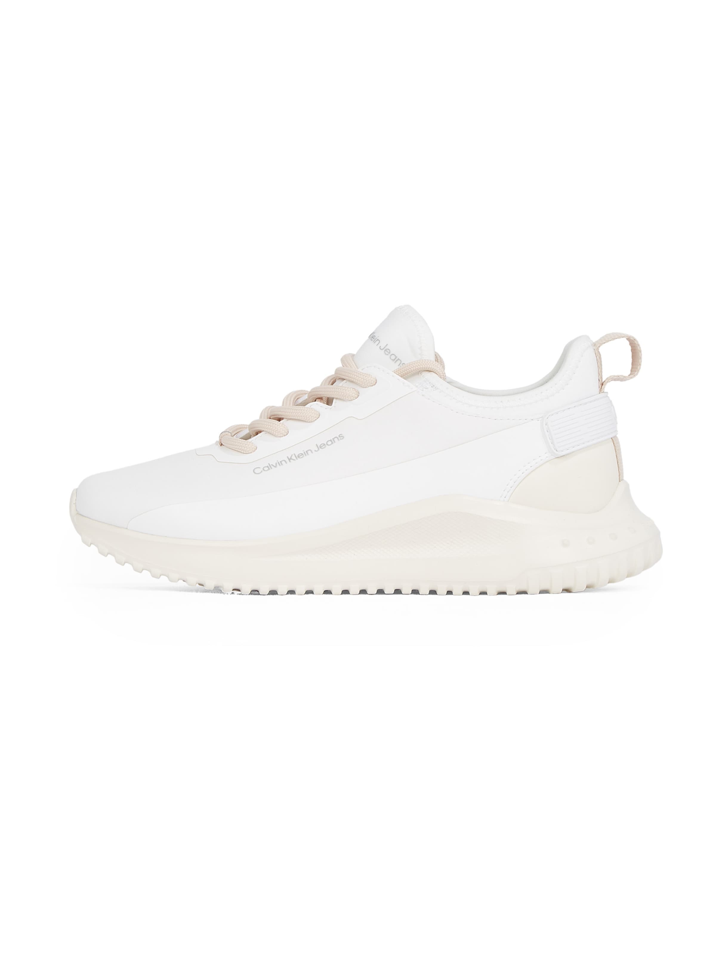 Calvin Klein Ниски маратонки в бяло: отпред