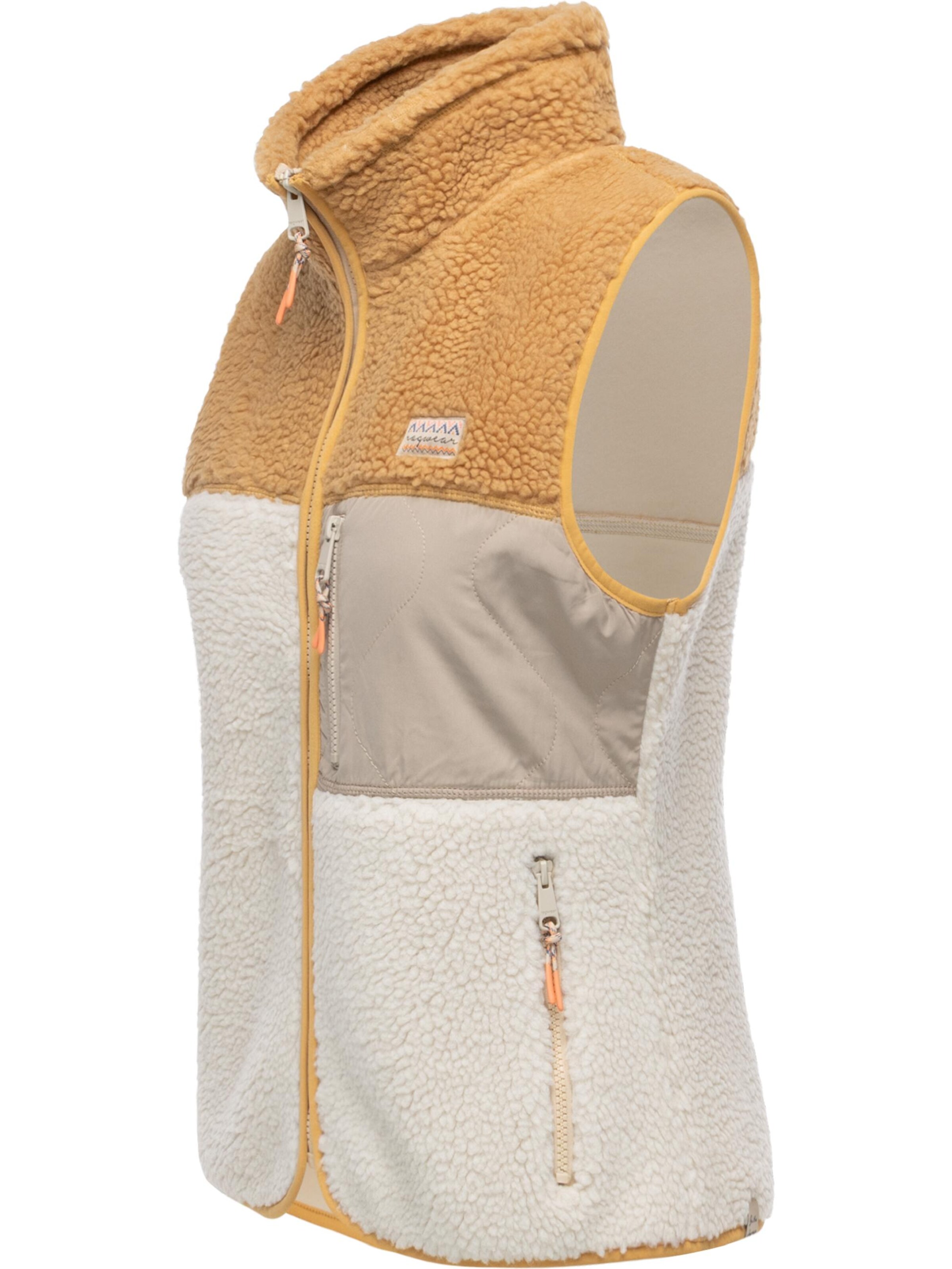 Ragwear Weste 'Junni Bonded' in Beige