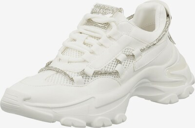 Sneaker low STEVE MADDEN pe argintiu / alb, Vizualizare produs