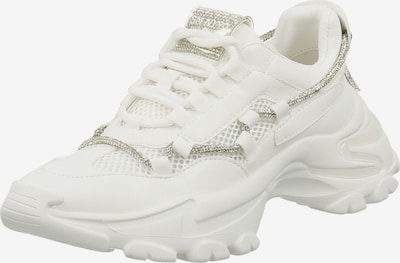 STEVE MADDEN Sneakers low i sølv / hvit, Produktvisning