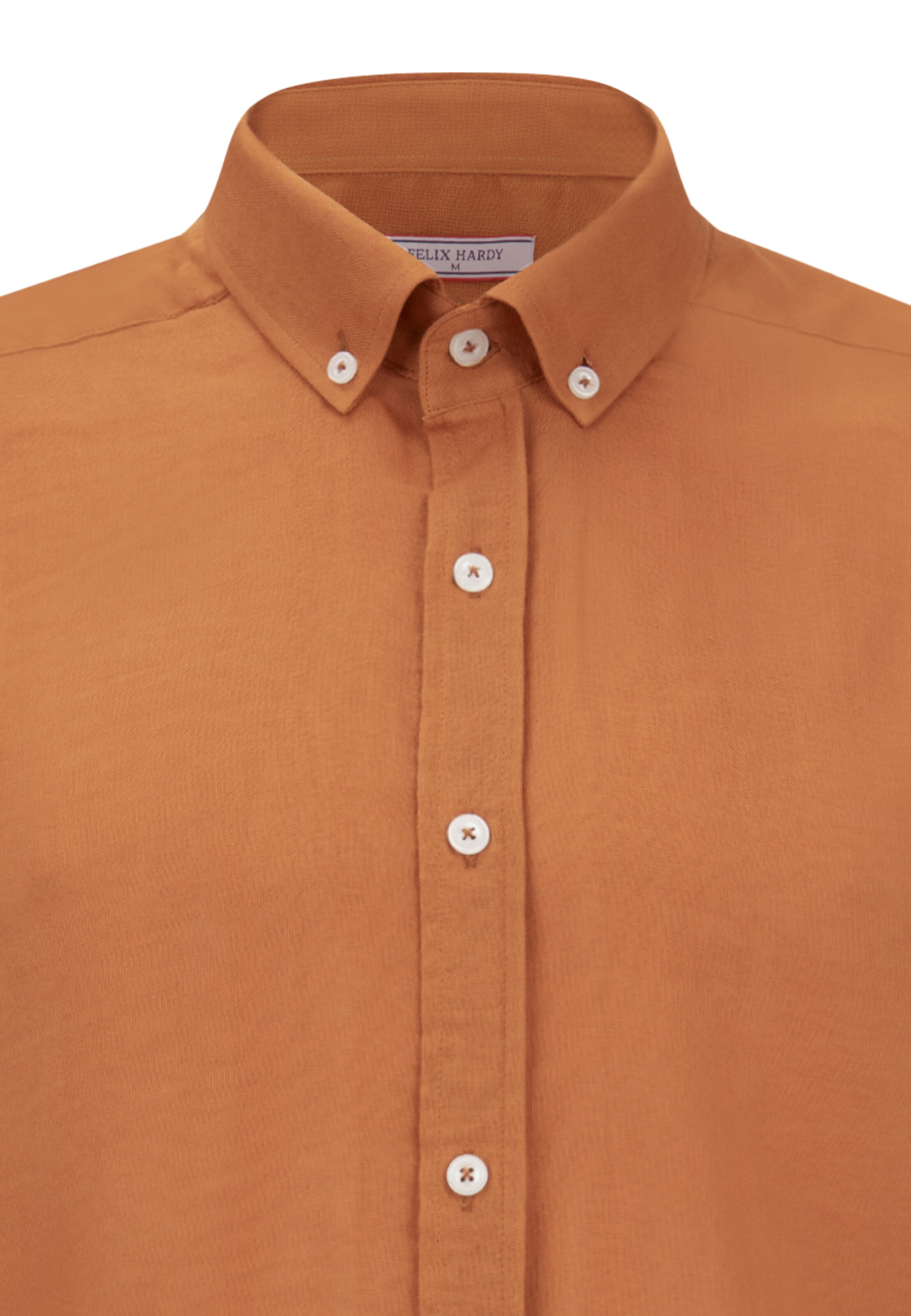 Felix Hardy Классический крой Рубашка в Оранжевый