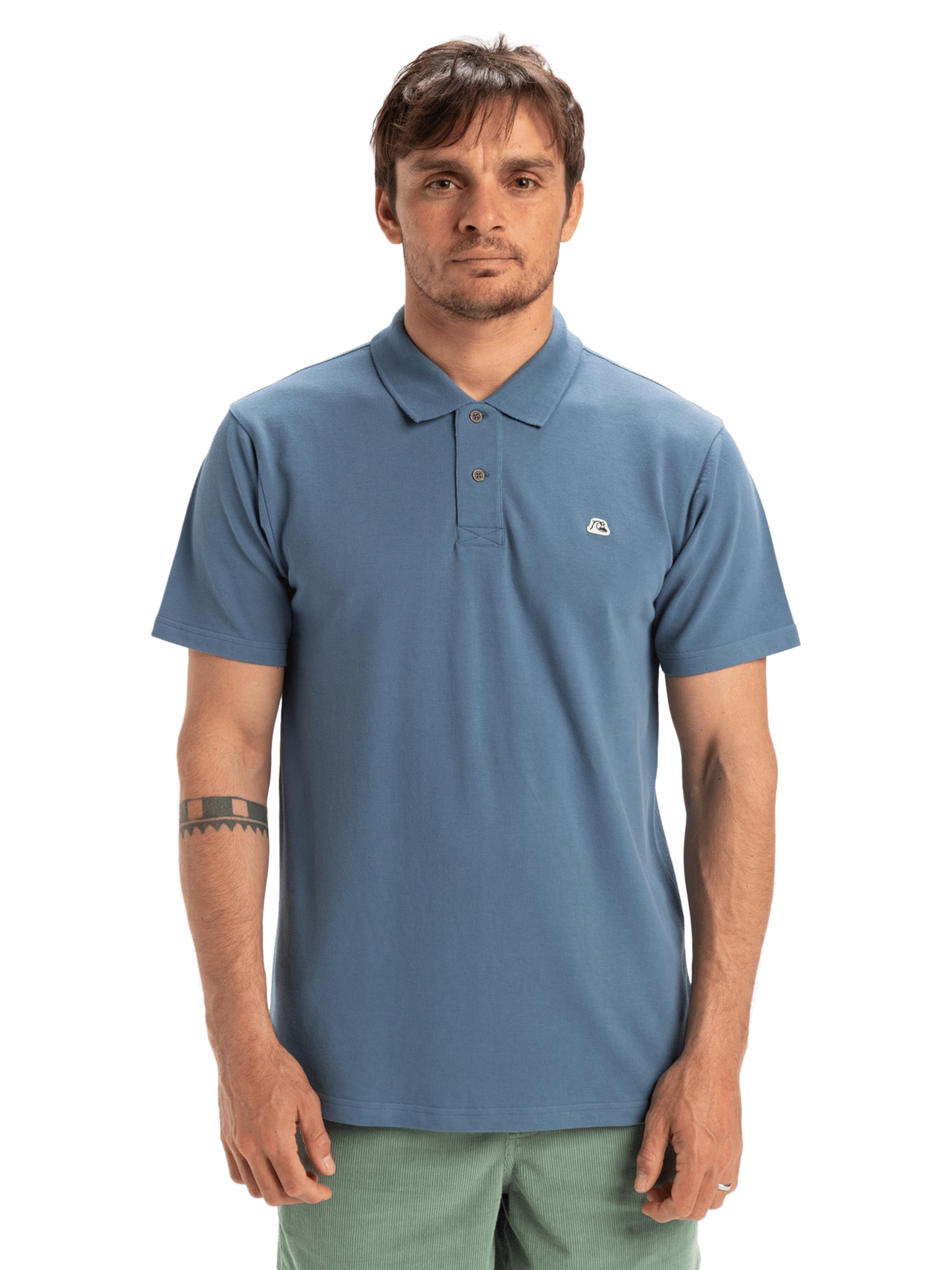 T-Shirt 'DNA' QUIKSILVER en bleu : devant