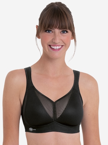 ANITA Bra 'Air Control Delta Pad Sport' in Black
