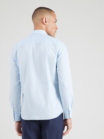 JACK & JONES Úzky strih Košeľa 'JWHJOSEPH' - Modrá: zadná strana