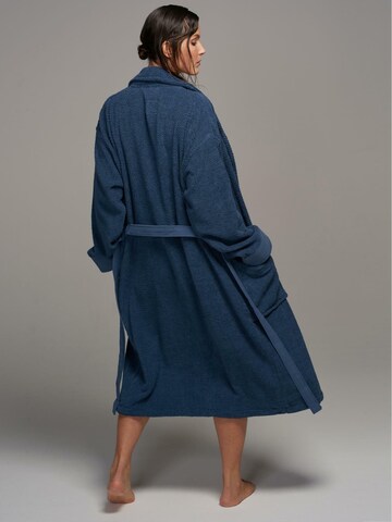 ESSENZA Long Bathrobe in Blue