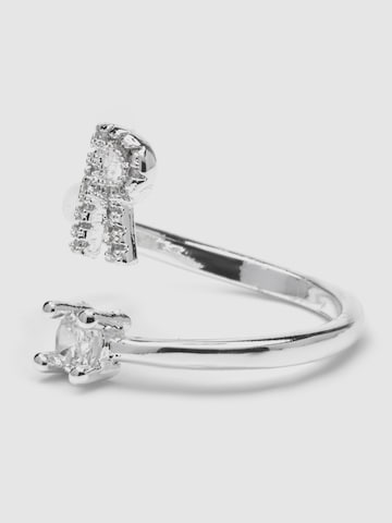 Anello 'Alphabet R' di Luxenter in argento