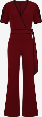 Salopeta de la HotSquash pe roșu: față