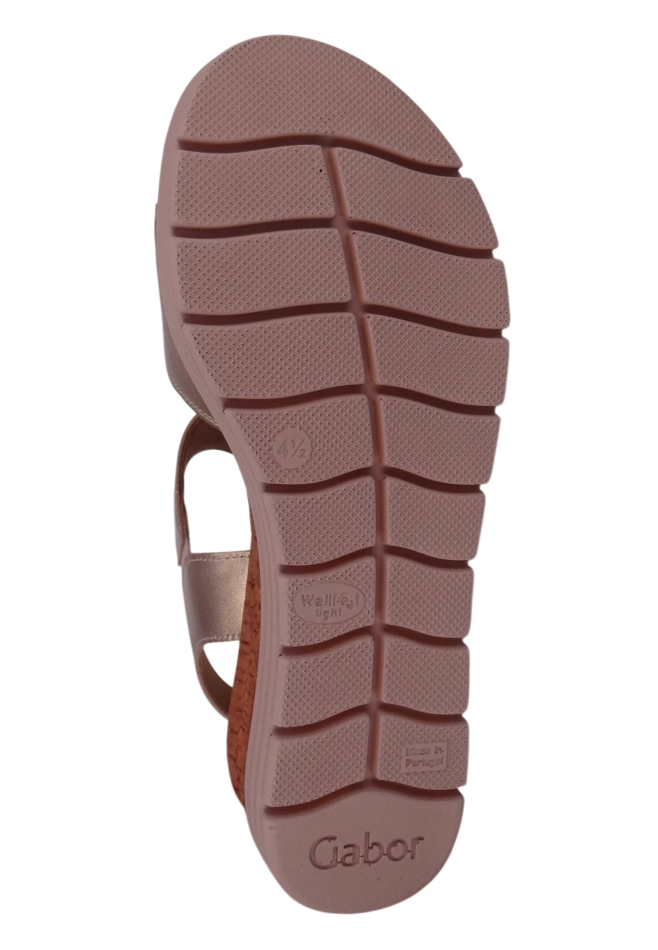 GABOR - Sandália em ouro