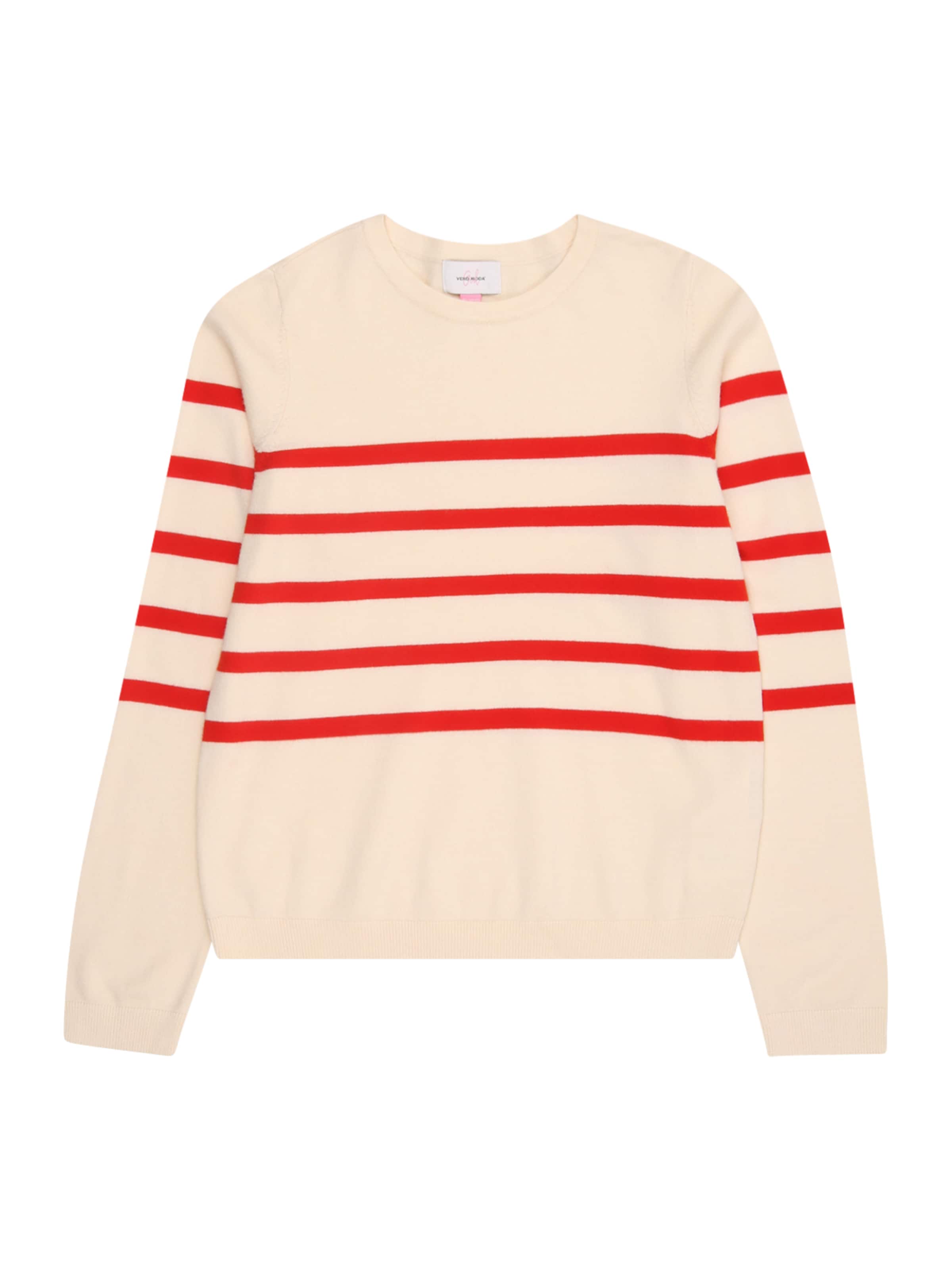 Pulover 'VMSaba' de la Vero Moda Girl pe bej: față