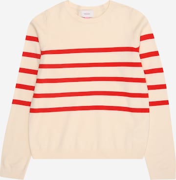 Vero Moda Girl Pullover 'VMSaba' i beige: forside