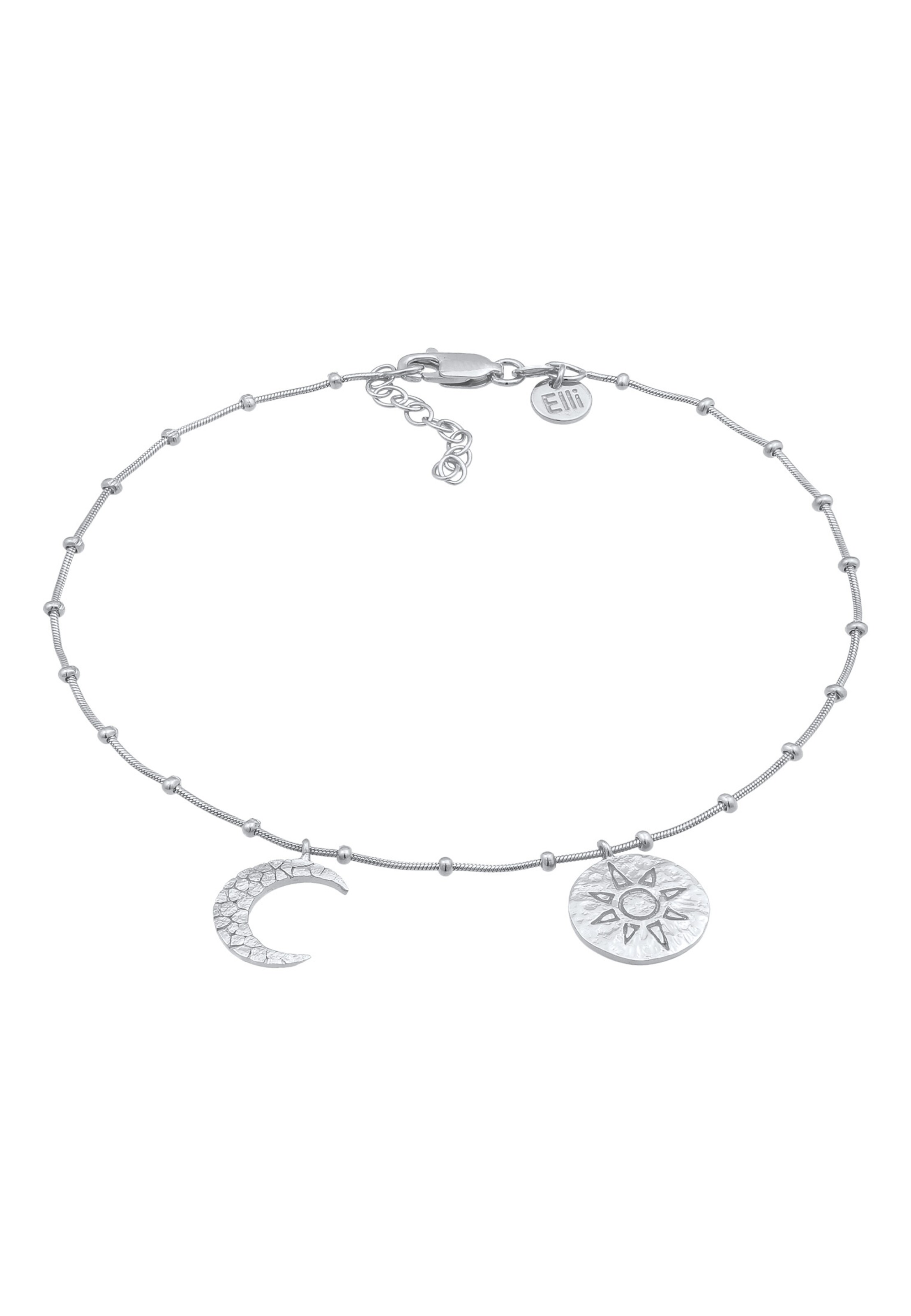 ELLI Voetsieraden 'Astro' in Zilver: voorkant