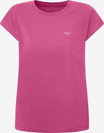 Pepe Jeans Shirt 'LORY' in Roze: voorkant