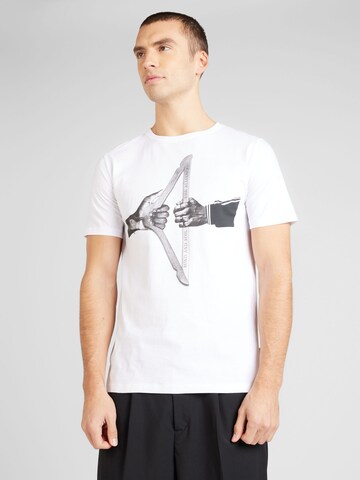 Lindbergh Shirt in White: front