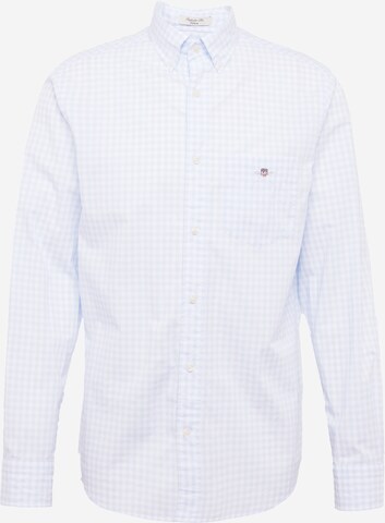 GANT Regular fit Button Up Shirt in Blue: front