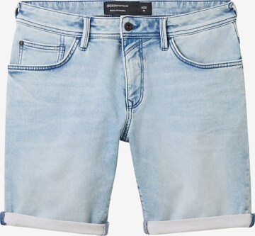 TOM TAILOR DENIM Regular Shorts in Blau: predná strana