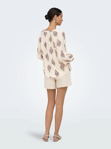 ONLY Regular Byxa i grå