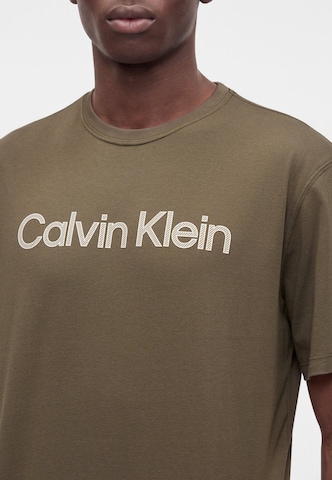 Maglietta di Calvin Klein in verde: frontale