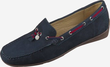 WIRTH Moccasins in Blue: front