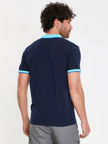 Threadbare Shirt 'Junta' in Blauw