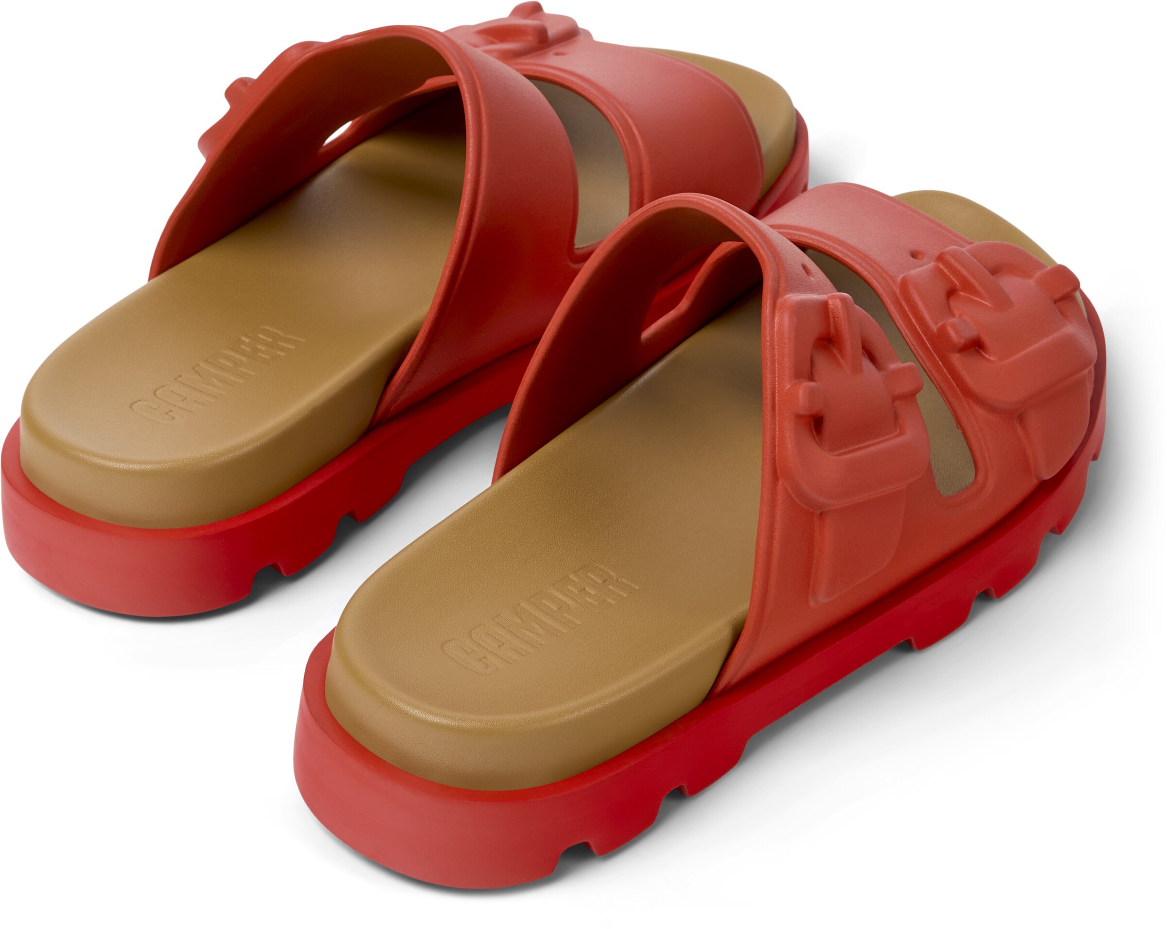 Zoccoletto 'Brutus' di CAMPER in rosso