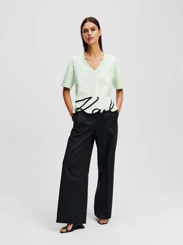 Karl Lagerfeld - Camiseta en verde