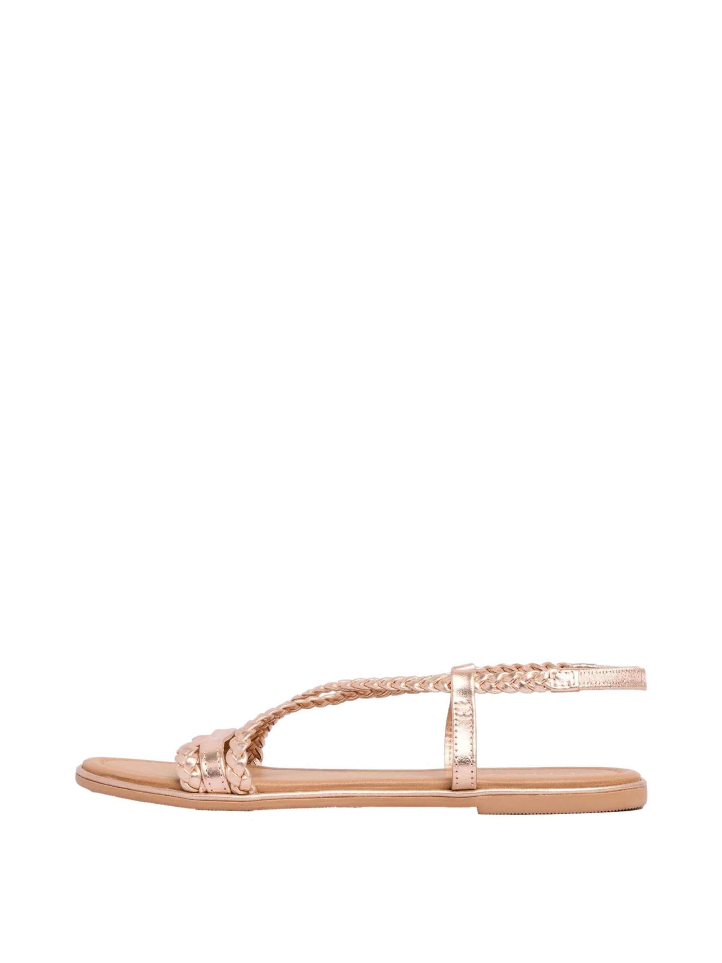 Lipsy Sandale in Gold: Vorderseite