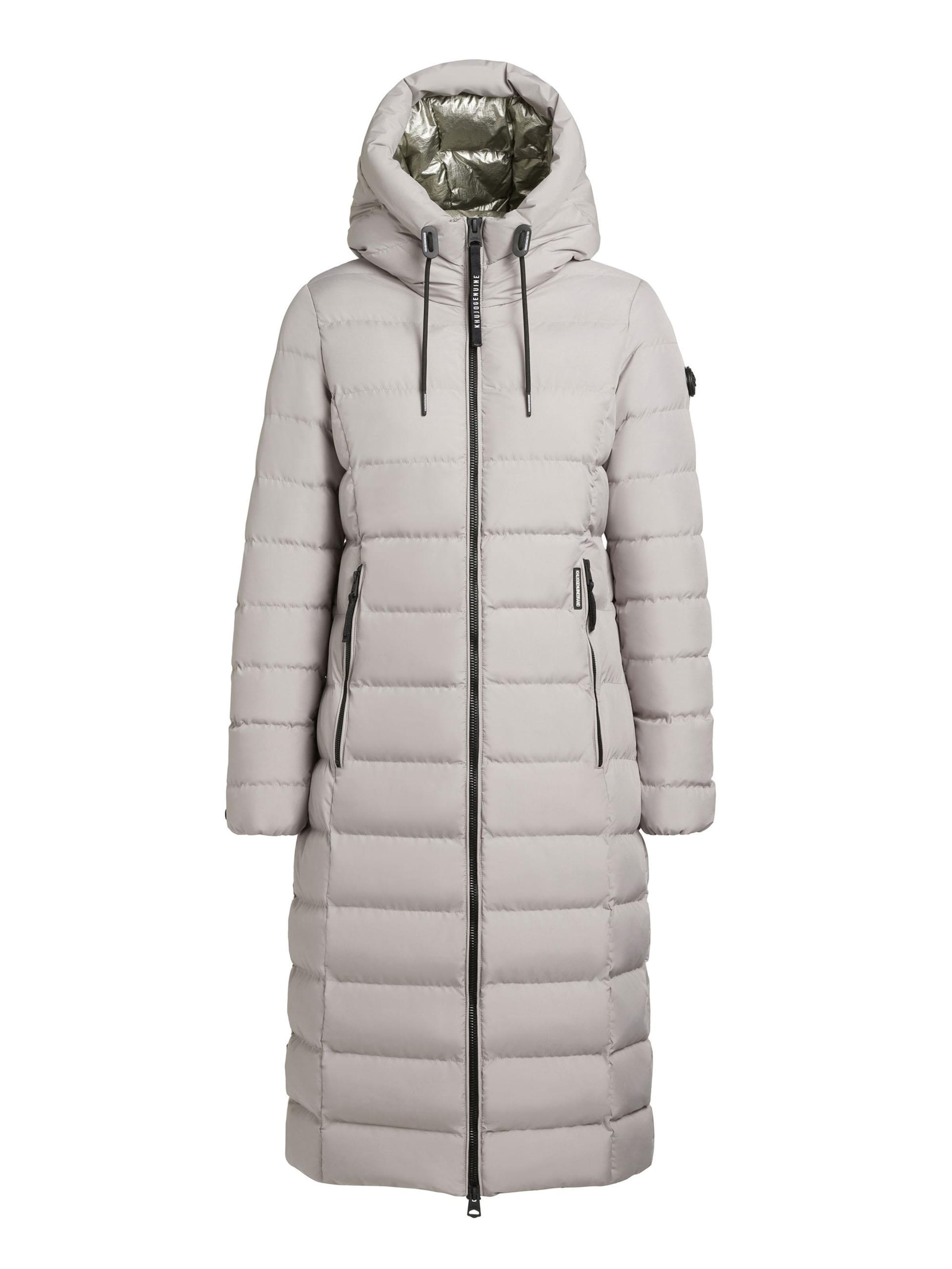 khujo Wintermantel 'Simmie-YM' in grau, Produktansicht