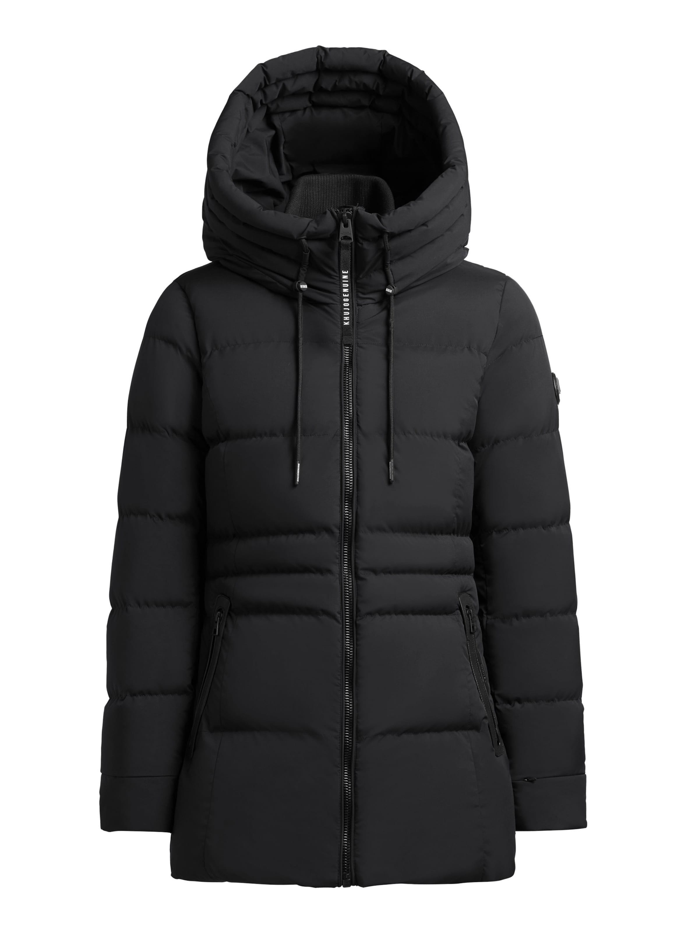 khujo Winterjacke 'MATLA' in schwarz, Produktansicht