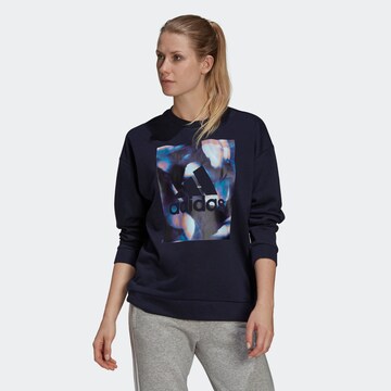 ADIDAS SPORTSWEAR Sport sweatshirt i blå: framsida