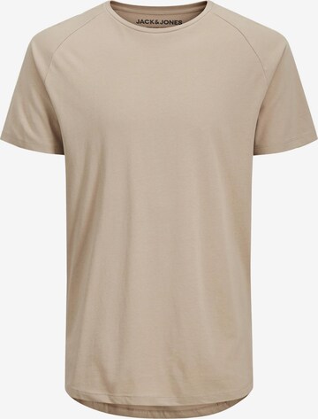 T-Shirt JACK & JONES en beige : devant