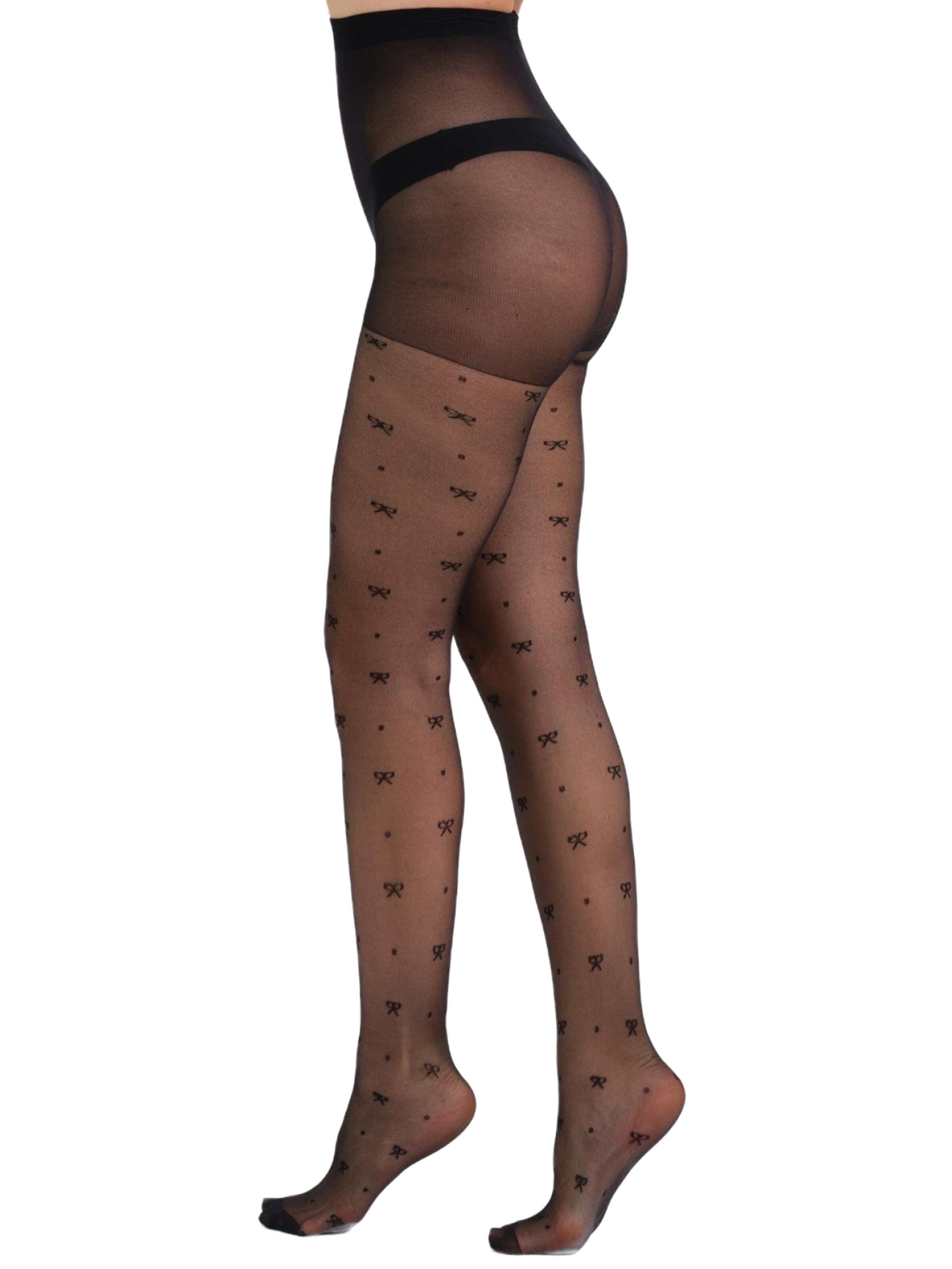 Collants C&City en noir : devant