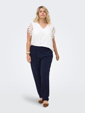 ONLY Carmakoma Regular Broek in Blauw: voorkant