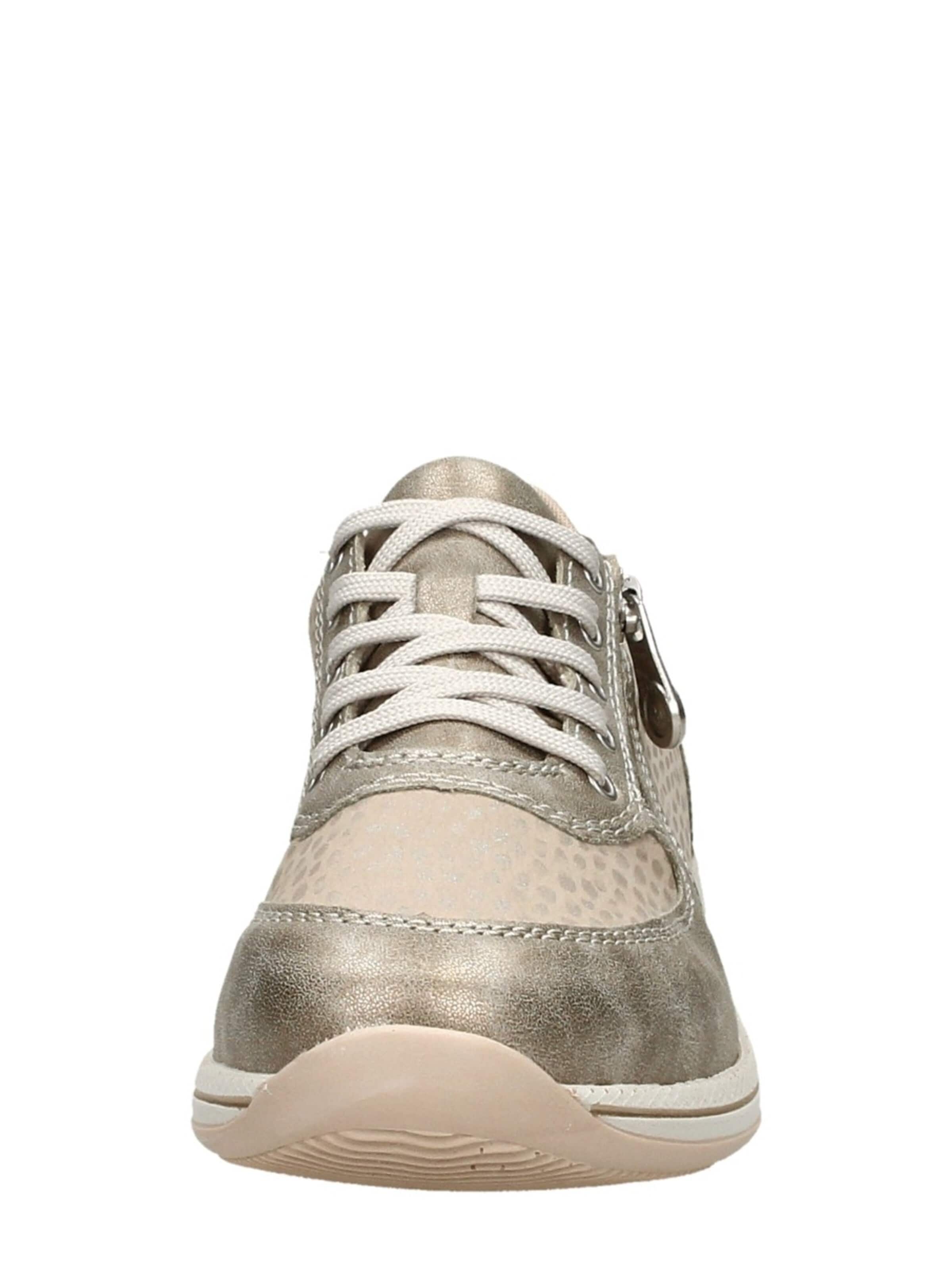 Chaussure à lacets 'Veterschoenen Laag' Rieker en beige