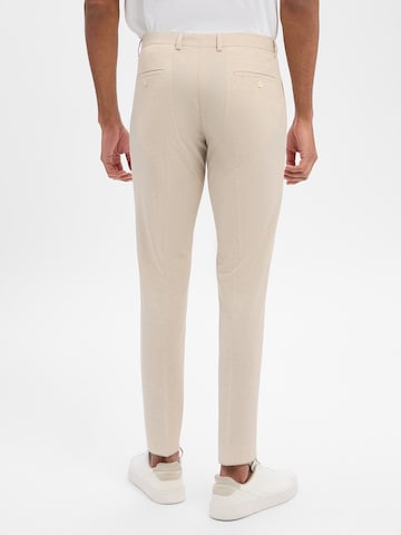 Finshley & Harding London Slimfit Pantalon in Beige